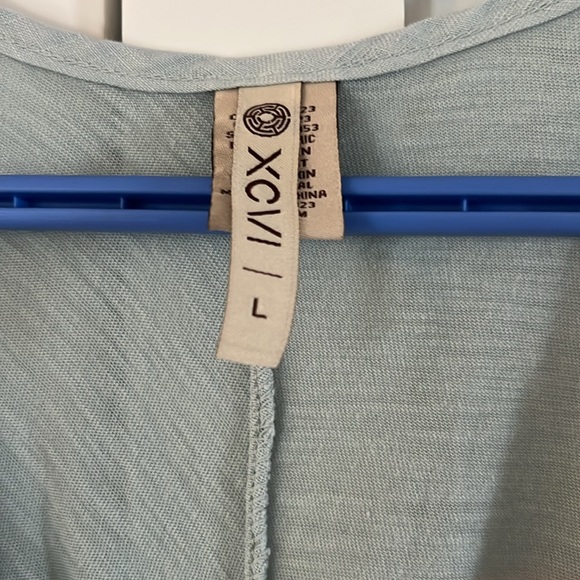 XCVI Light Green Top - Picture 2 of 6